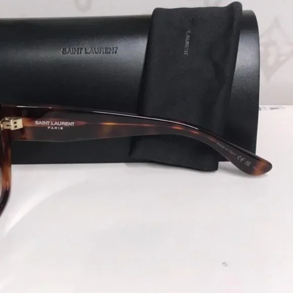 New Authentic Saint Laurent Havana SLM8 003 Sunglasses